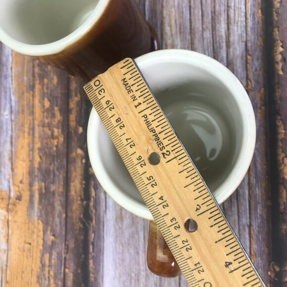 Vintage Restaurant Pedestal Coffee Mug Mid Century Diner - Picture 11 of 12